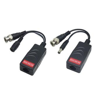 PTR-102VP-HD+ ~ 5MPix AHD/TVI/CVI pasīvais vītā pāra pārveidotājs (008683)