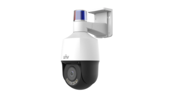 IPC6324LWH-AX5C-VG2 ~ UNV Tri-Guard + Wise-ISP PTZ IP камера 4MP моторзум 2.7-13.5мм (WHITE LED + BLUE/RED LIGHT) (012752)