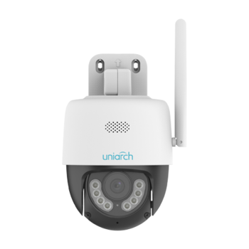 UHO P1A-M3F4D ~ Uniarch WiFi/IP ārējā kamera 3MP 4mm (IR + WHITE LED) / Atbalsta UNV NVR (012280)