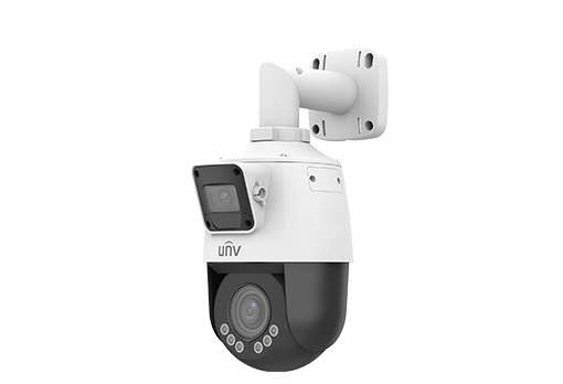 IPC9312LFW-AF28-2X4 ~ UNV IP камера c двумя объективами и регулируемым кронштейном 2MP 2.8мм / моторзум 2.8-12мм (SMART IR + WHITE LED) (010522)