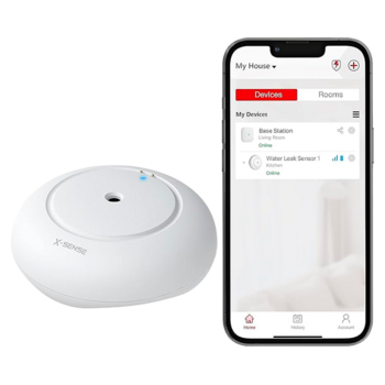 SWS51 ~ X-Sense bezvadu plūdu detektors IP66 (baterija līdz 3gadiem) 868MHz (012981)
