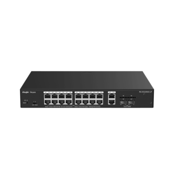 RG-ES220GS-LP ~ Gigabit pārvaldāms PoE switch komutators 16GE(PoE)+2GE(Uplink)+2GE (SFP) 130W (012574)