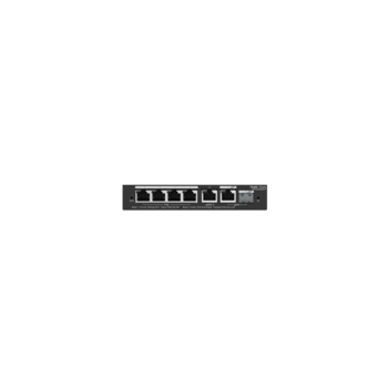 RG-ES206GS-P ~ Гигабитный управляемый PoE switch коммутатор 4GE(PoE)+1GE(Uplink)+1GE (Combo) 54Вт (011958)