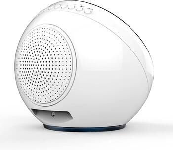 Nasa WSP1500 white Weather Station/Speaker BT Moon