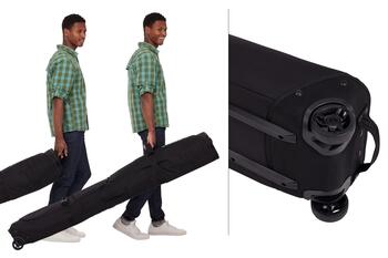 Thule 5176 Roundtrip Rolling Snowboard Bag 165cm Black