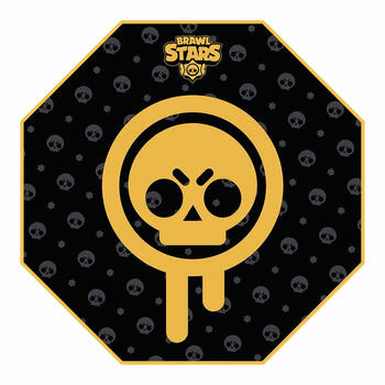 Subsonic Gaming Floor Mat Brawl Stars Drippy Skull