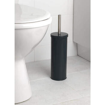 Beldray LA059451BLKFPEU7 Toilet Brush & Holder, Black
