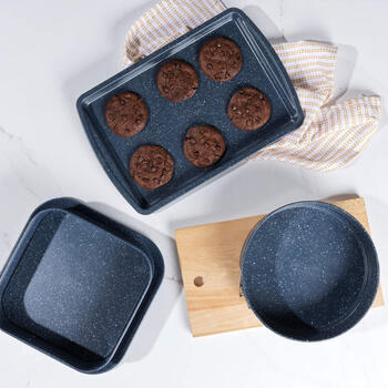 Russell Hobbs RH03858 Nightfall Stone Baking Tray 2 Pack