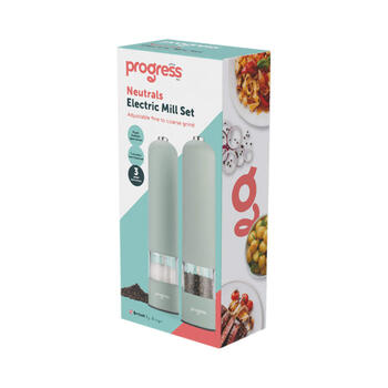 Progress BW14690G Neutrals Electric Mill Set, Grey