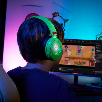 Subsonic Wireless Gaming Headset Brawl Stars Skull