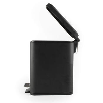 Beldray LA041173BLKPEU7  Slimline Pedal Bin 5 Litre, Black