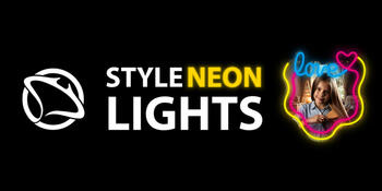 Manta MASNL131MT Style Neon Lights LOVE LED Neon Mirror