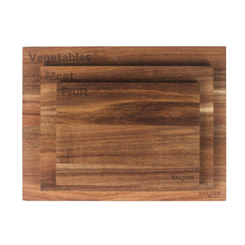 Salter BW14740 Acacia 3 Piece Chopping Board Set