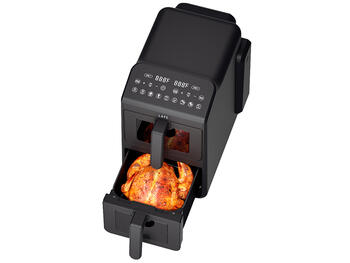 Lafe 47476 Air Fryer Dual Fry 10L