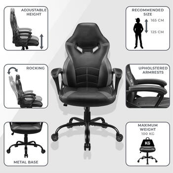 Subsonic Junior Gaming Seat Superman