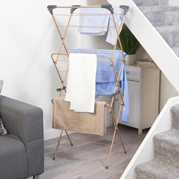 Beldray LA089397GRYEU7 150 Years 3 Tier Airer Grey & Copper