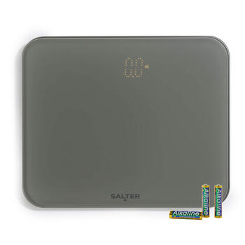 Salter 9204 GFEU12 Shadow Digital Bathroom Scale, Grey
