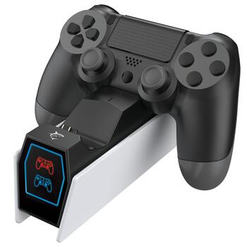 White Shark RINGSIDE PS4-0417  PS4 Dual Charging Dock