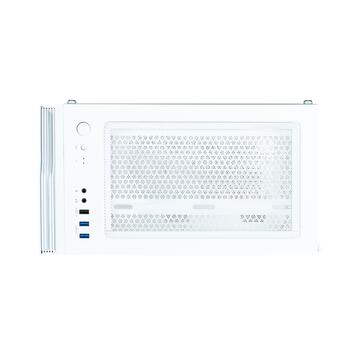 Zalman T4 Plus White Mini Tower Case, 120mm ARGB Fan x1