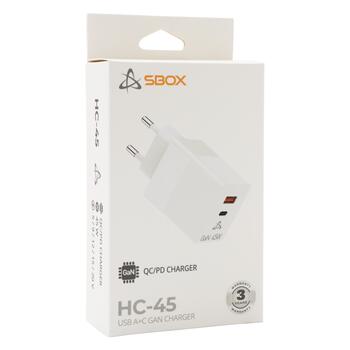Sbox HC-45 2inputs 45W GAN home charger
