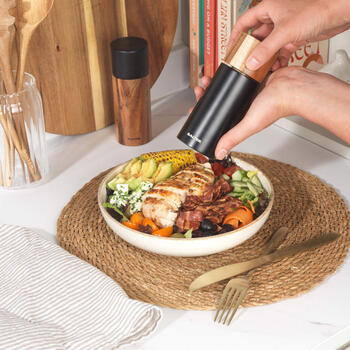 Salter BW12068EU7 Toronto Salt & Pepper Mills Black
