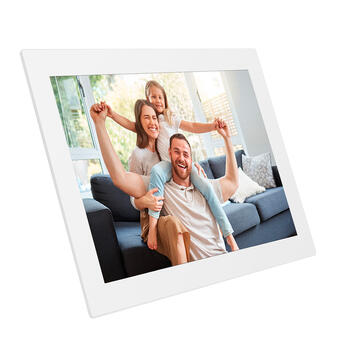 Agfa Photo APF1000 Wi-Fi Glass Digital Photo Frame 10 white