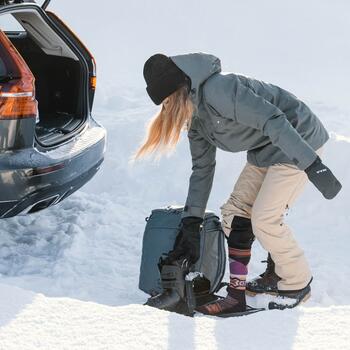 Thule 5152 Roundtrip Ski Boot Backpack 45L Black