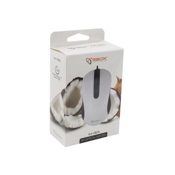 Sbox M-901 Optical Mouse White