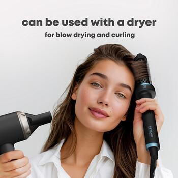 Revamp BR-1300A-EU Ceramic & Ionic 30mm Hot Brush Black
