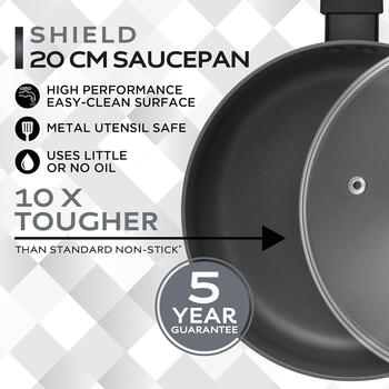 Russell Hobbs RH028412EU7 Shield 20cm Saucepan