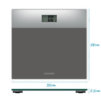 Salter 9206 SVSV3RCFEU16 Glass Bathroom Scales
