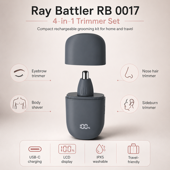 Ray Battler RB 0017 Trimmer Set 4 In 1