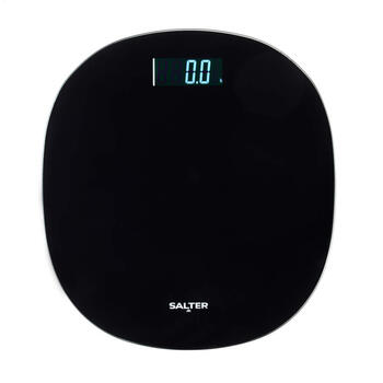 Salter SA00709BFEU12 Round Electronic Scale, Black