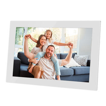 Agfa Photo APF1000 Wi-Fi Glass Digital Photo Frame 10 white