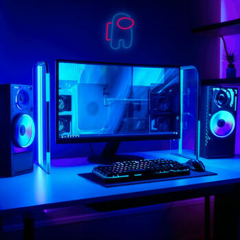 Manta SNL27BLT Style Neon Lights ASTRONAUT