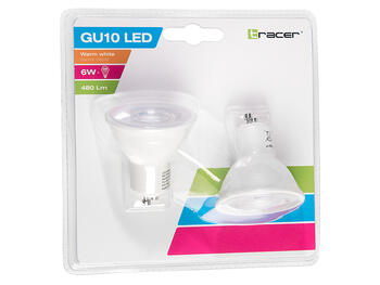 Tracer 46501 LED Bulb GU10 6W=42 Warm White