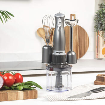 Salter EK2827GUNMETALFVDE Cosmos 3 in 1 Blender Set
