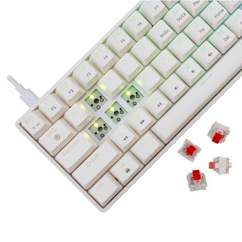 White Shark GK-004211 Shinobi 2 Red Switch, White US