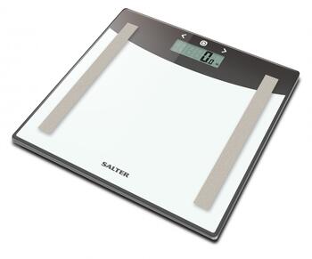 Salter 9137 SVWH3REU16 Silver White Glass Analyser Scale