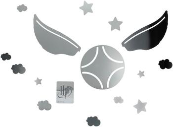Paladone Harry Potter Golden Snitch Mirror Wall Decals