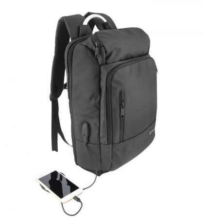 Tellur 17.3 Notebook Backpack Business L, USB Port, Black
