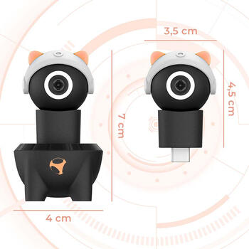 Subsonic Playcam 1080 2in1 HD Mini Camera For Nintendo Switch 2 Red