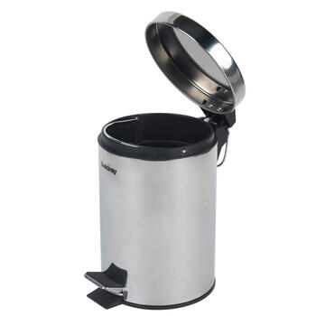 Beldray LA038098SSPFEU7 Soft-Close Pedal Bin 3 Litre, Stainless Steel