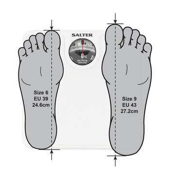 Salter 489 WHFEU12 Large Dial Mechanical Bathroom Scale