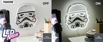 Paladone Star Wars Stormtrooper Wall Mountable LED Neon Light