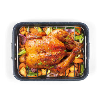Russell Hobbs RH04097 Nightfall Stone Roaster And Rack