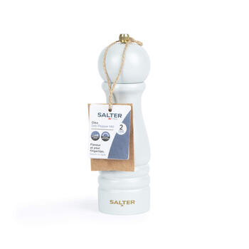 Salter BW120291EU7 Olea Salt & Pepper Mill Light Grey