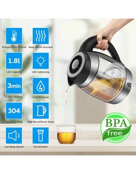 ForMe FKG-488 Cordless Electric Kettle 1,8 L