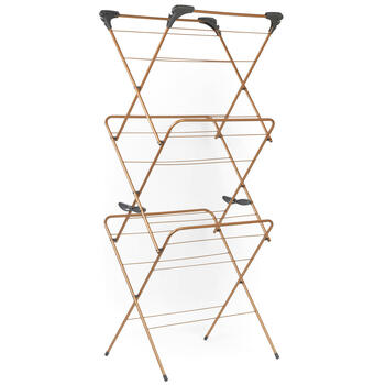 Beldray LA089397GRYEU7 150 Years 3 Tier Airer Grey & Copper