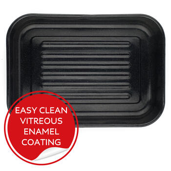 Russell Hobbs CW114312 VIT Enamel 42cm Deep Roaster